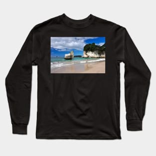 Nouvelle Zélande - Coromandel, Cathedral Coves Long Sleeve T-Shirt